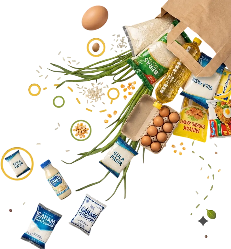 Dekorasi Pojok Kanan